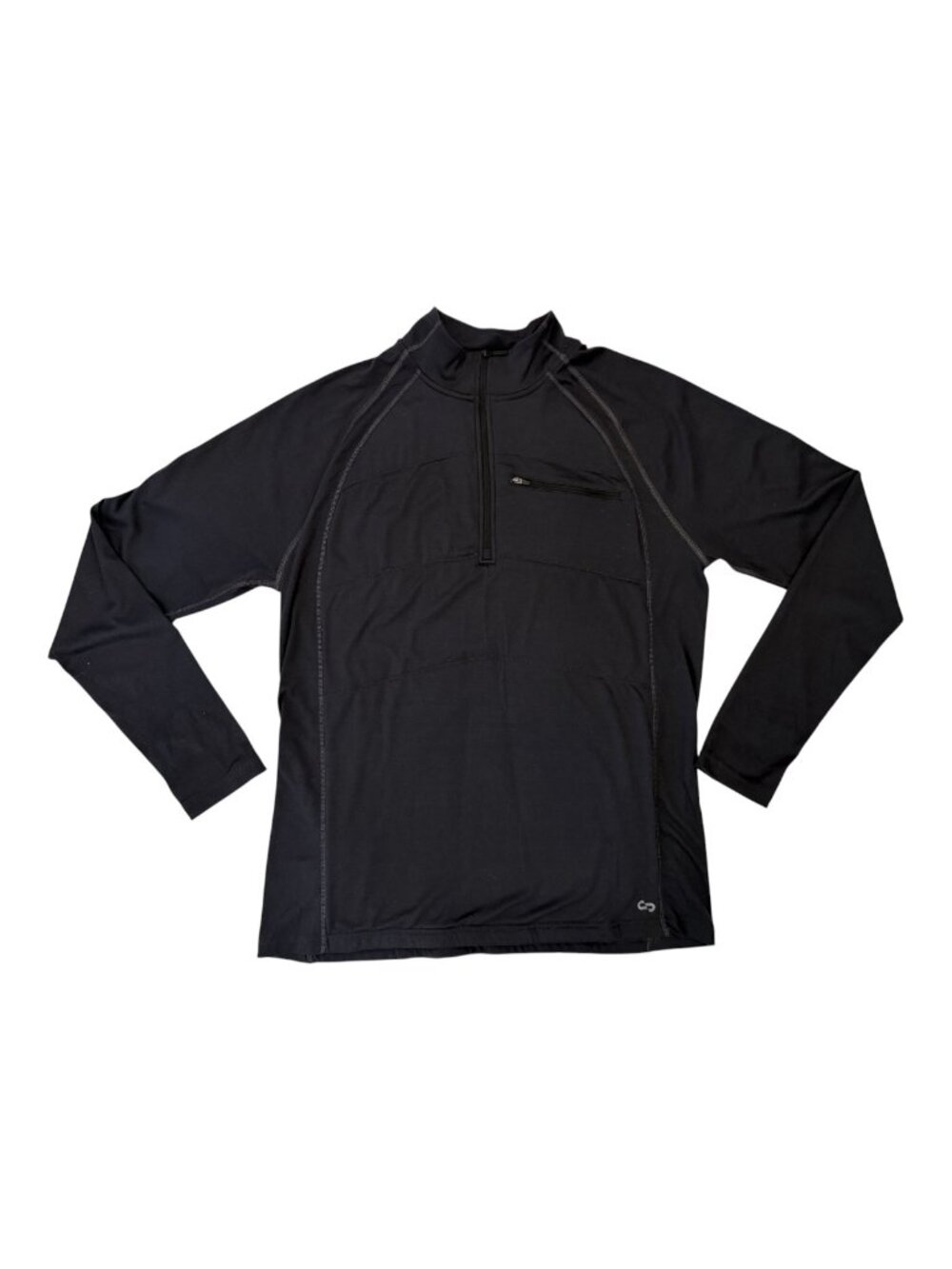 OROS Solarcore Explorer 1/4 Zip Pullover Black Men's XL Performance Outdoor